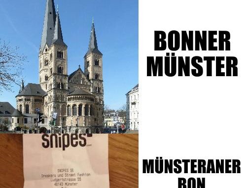 Verwechslungsgefahr: Bonner Münster